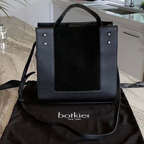 Botkier Handbags - Botkier Park Slope leather and suede satchel